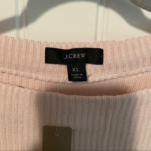 J.Crew Ribbed Bateau Neckline Top - Picture 4 of 5